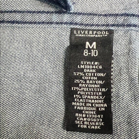 Liverpool‎ denim jacket - Picture 4 of 4